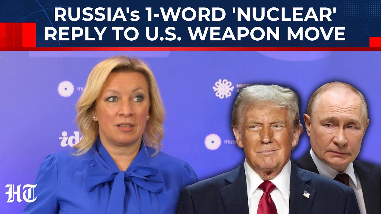 Russia's One-Word 'Nuclear' Message Over USA's Weapons Move, Days After Putin's Burevestnik Surprise