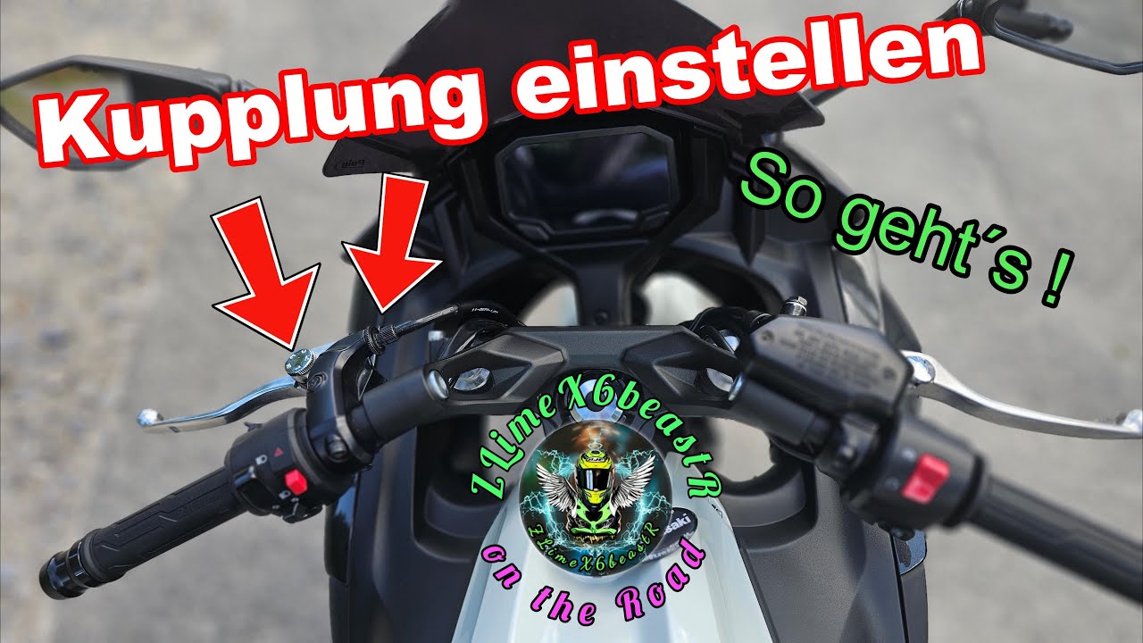 💡⁉️Kupplungshebel & Schleifpunkt am Motorrad richtig einstellen. So geht´s!👌