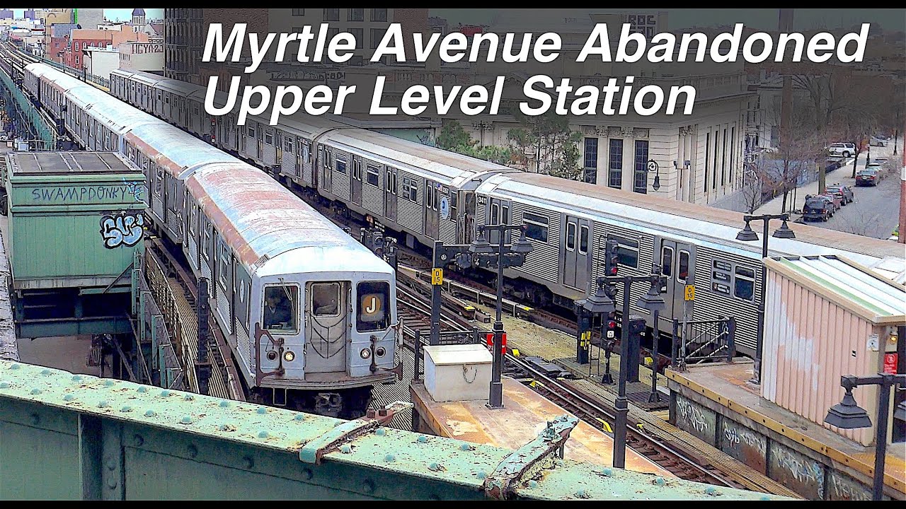 ⁴ᴷ Scenes from the Abandoned Upper Level of Myrtle Avenue Station