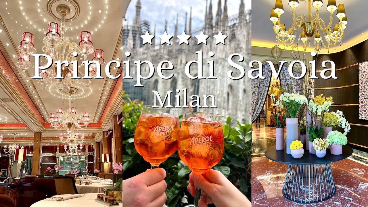 Hotel Principe di Savoia - 5 star Luxury Hotel, Inside Tour, Dorchester Collection - Milan, Italy