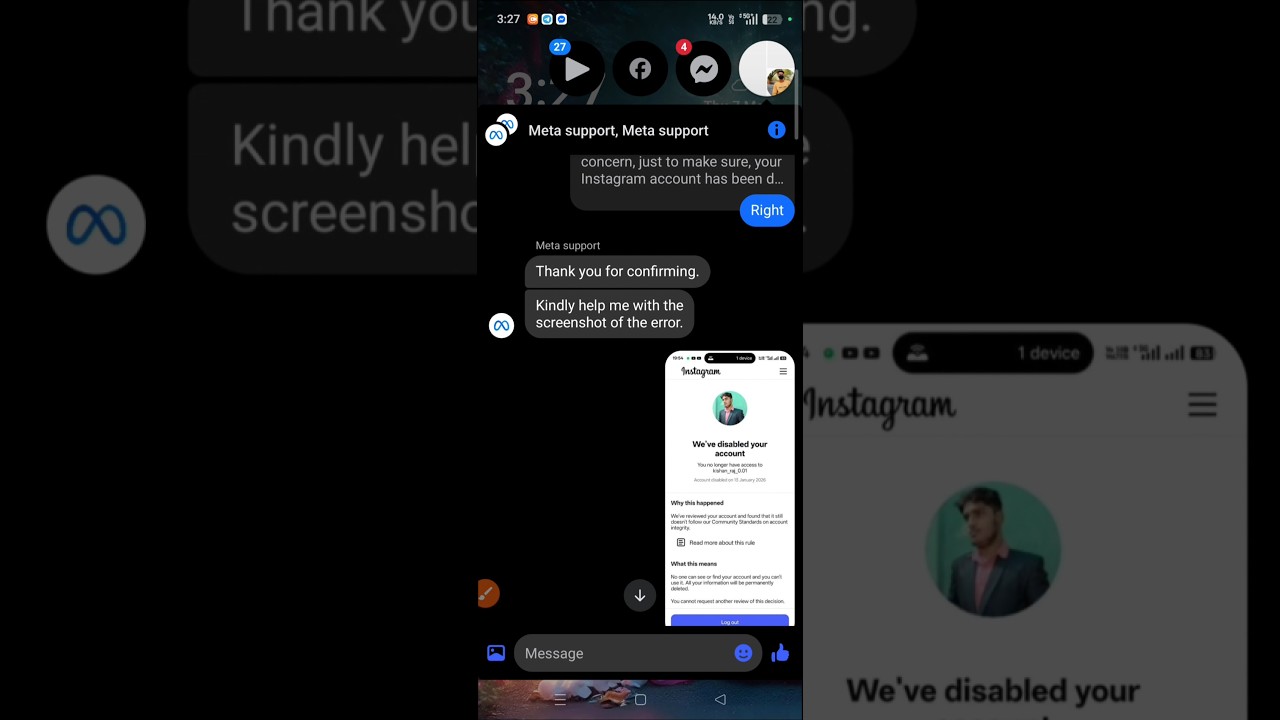 how to fix we disabled your account instagram / we disabled your account Instagram problem fix 2026