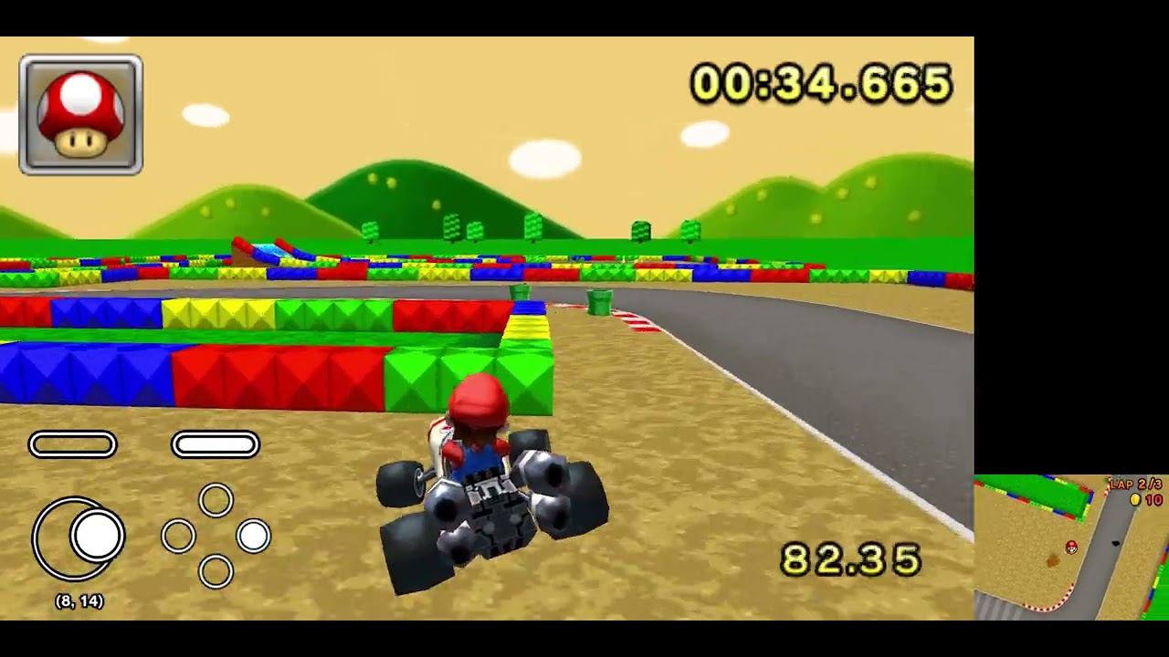 Mario Kart 7 - SNES Mario Circuit 2 - Expert Staff Ghost