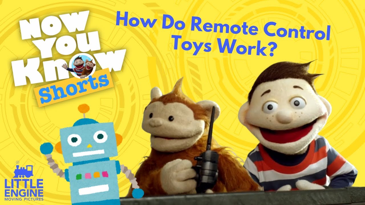 How Do Remote Control Toys Work? 🏎️ | Now You Know | Learning for Kids 🧑🏻🐵