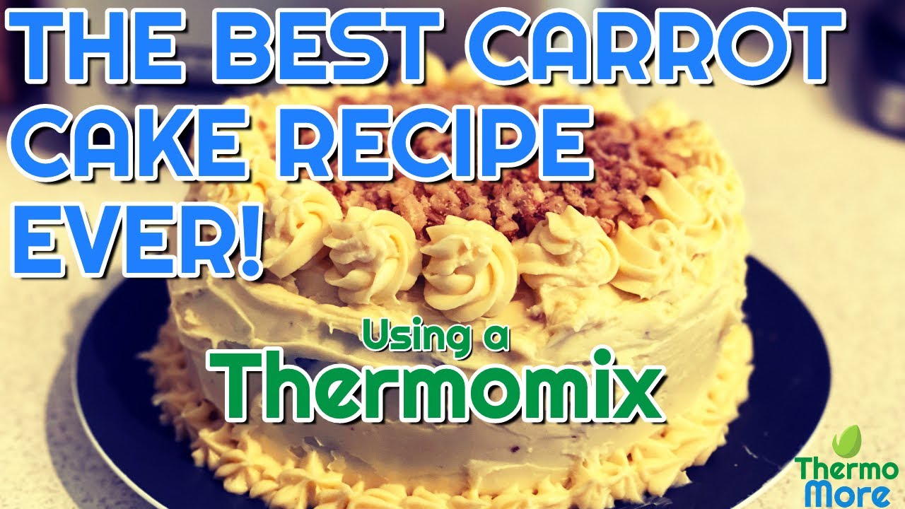 Thermomix Carrot Cake Recipe | Thermomix Baking TM6 | Demonstration Australia | ThermoMore