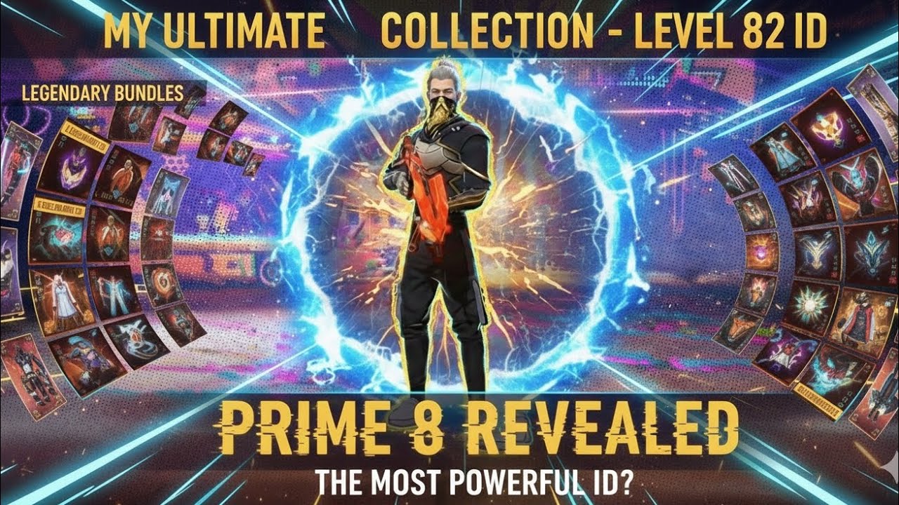 FREE FIRE PRIME 8 ID CALECTON REVEAL 🔥#viral #viralvideo&___free fire___calection