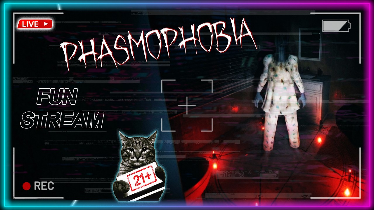 PHASMOPHOBIA 👻 WELCOME BACK 👻 LIVE СТРИМ