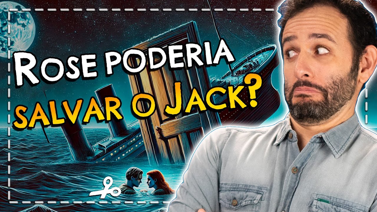 Jack CABERIA na porta no TITANIC? | Cortes do Manual do Mundo