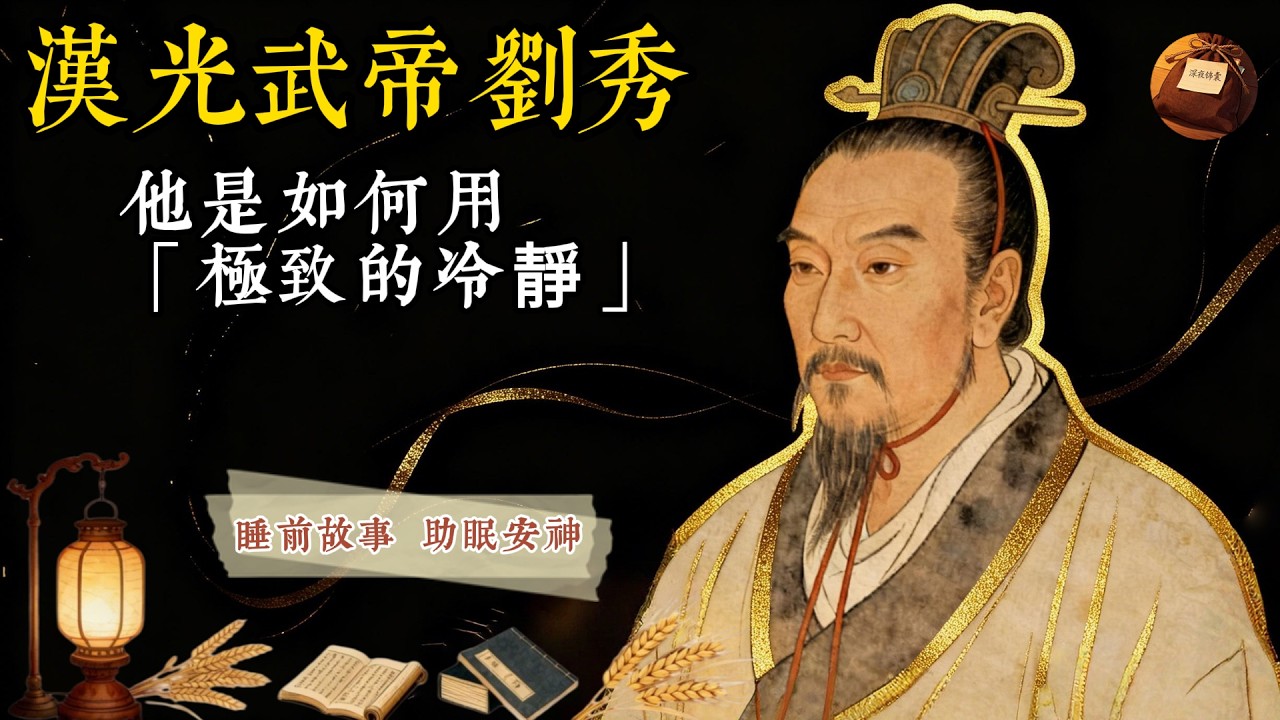 漢光武帝劉秀：他是如何用「極致的冷靜」，終結了那個瘋狂的時代？| 睡前故事，助眠安神