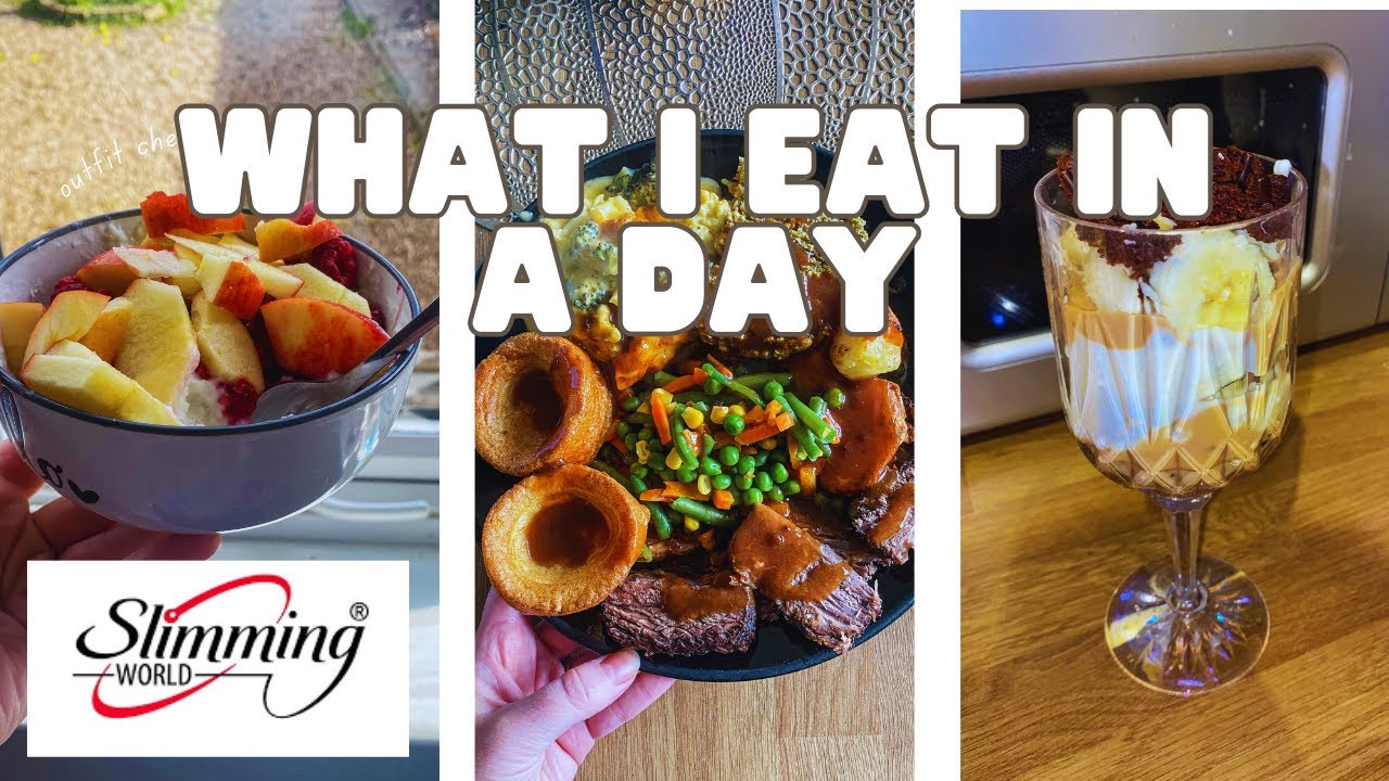 Slimming World weight loss diary // low calorie & high protein meals
