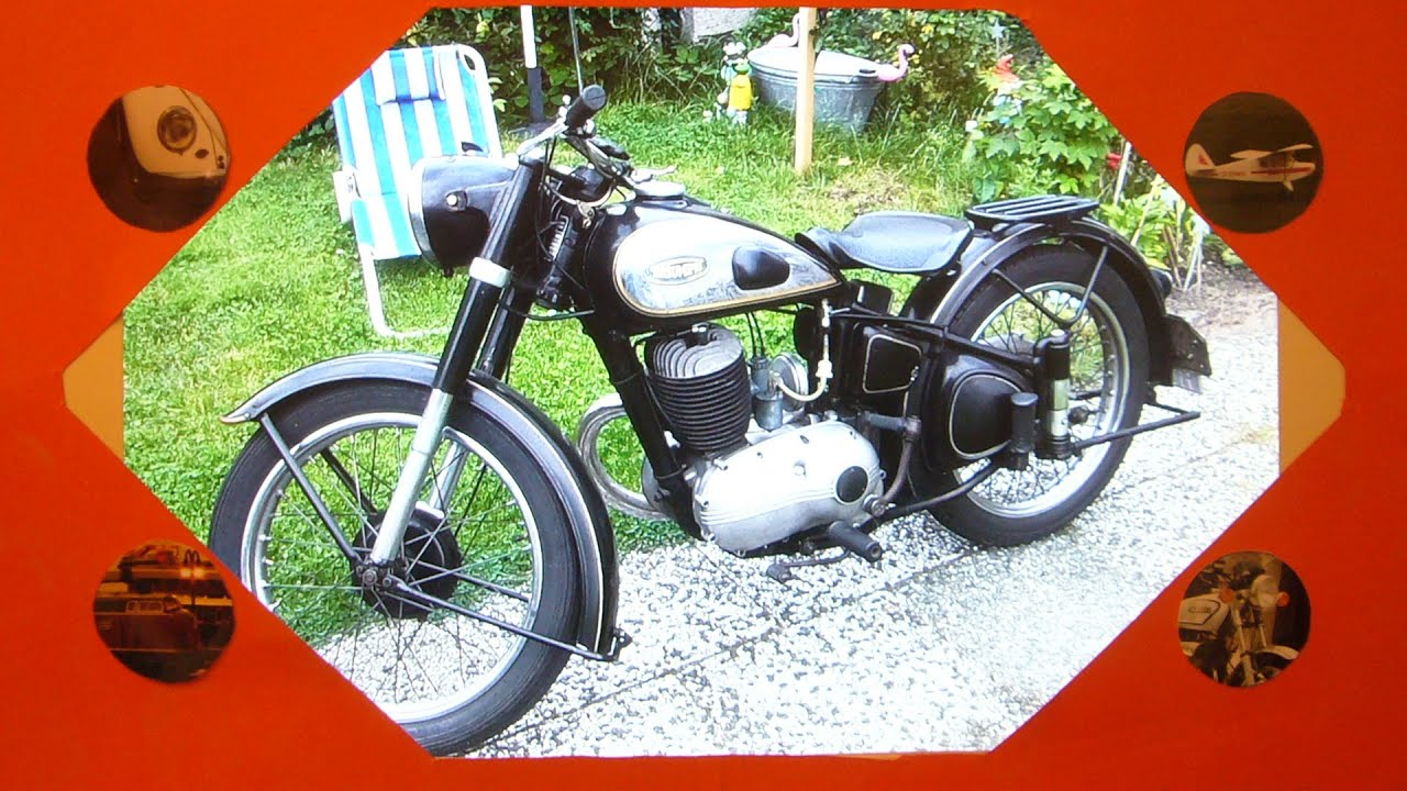 Triumph BDG 250 H Hamburg 1953 und Lünen 2023 - Oldtimer Motorrad