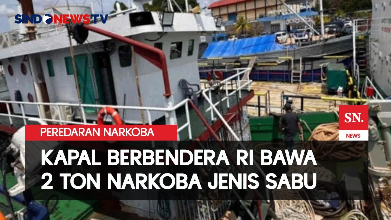 Kapal Berbendera RI Bawa 2 Ton Narkoba di Perairan Tanjung Balai Karimun | Sindo Sore | 23/05