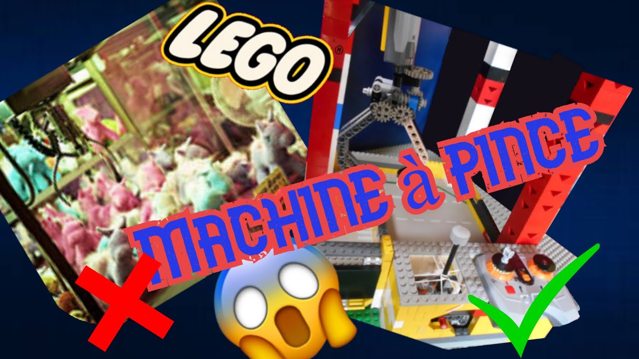 Ma machine à pince LEGO