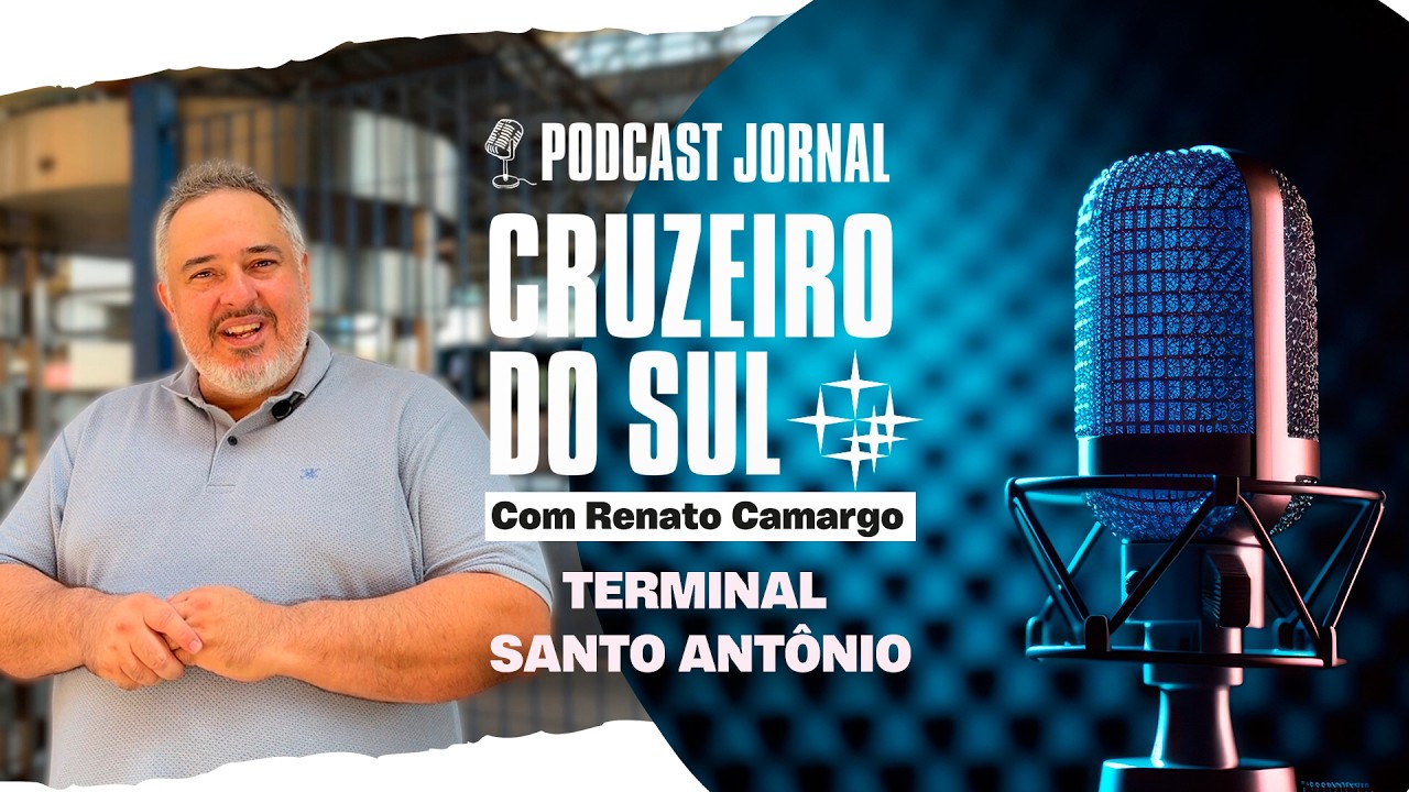 Podcast Jornal Cruzeiro do Sul - Agora na rua - Terminal Santo Antônio - Sorocaba-SP