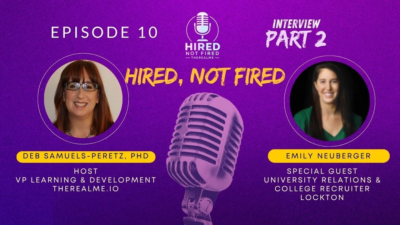 Ep.10 From Career Fairs to Offers: Insider Tips for Gen Z Job Seekers with Lockton's Emily Neuberger