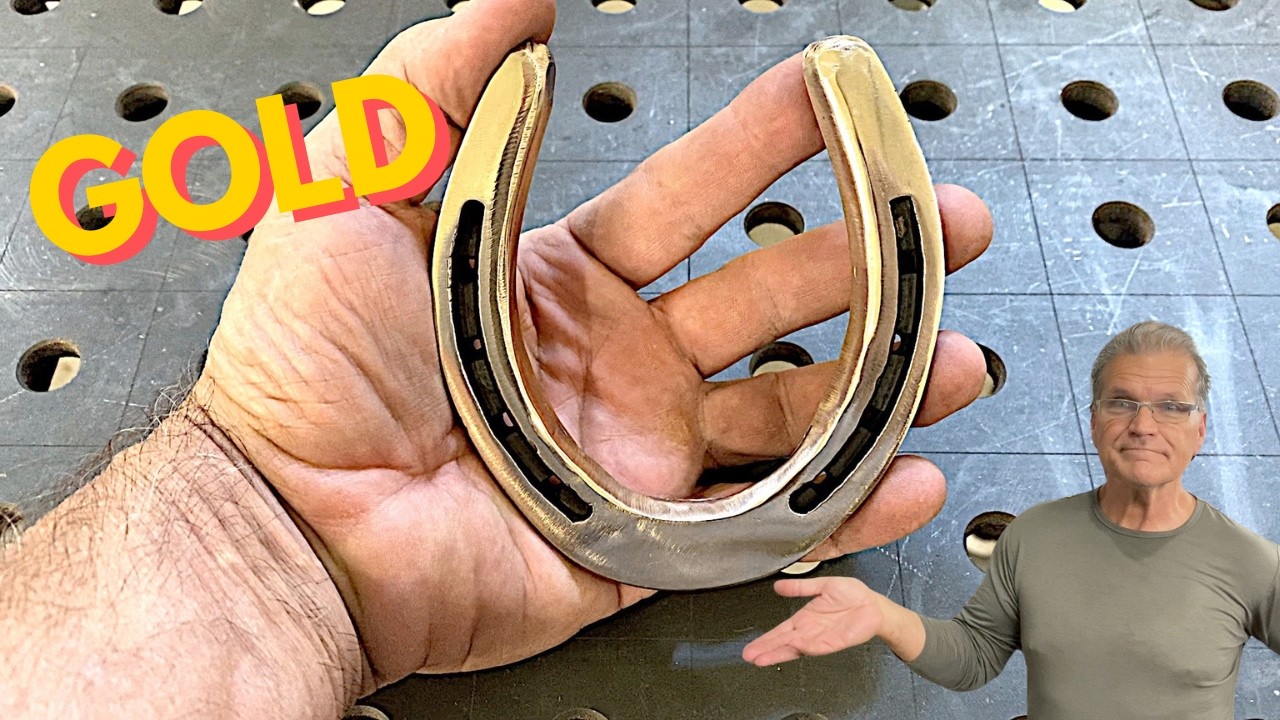 Gold Horseshoe TIG Brazing Project