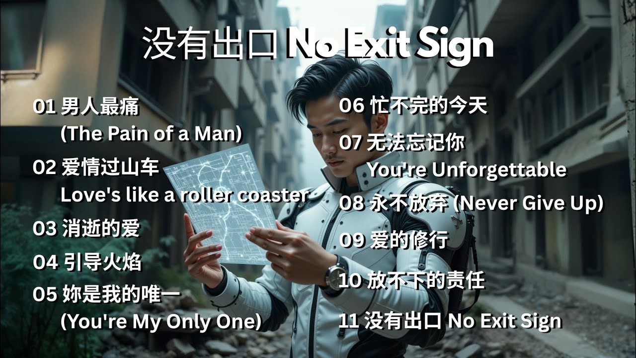 【没有出口】【No Exit Sign】Sky 凌天宇 | Album | 专辑 | Lyrics | 歌词 | Music Video