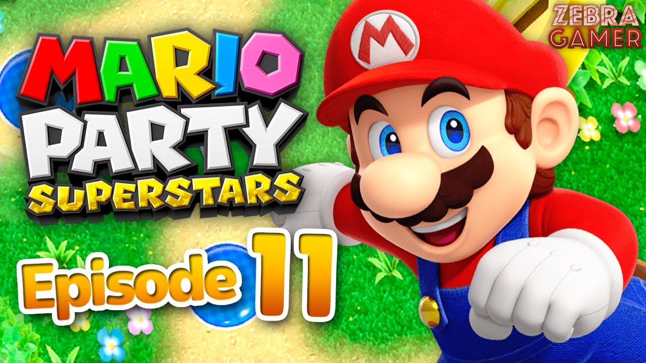 Mario Party Superstars Gameplay Walkthrough Part 11 - Coin Battle! Mt. Minigames!