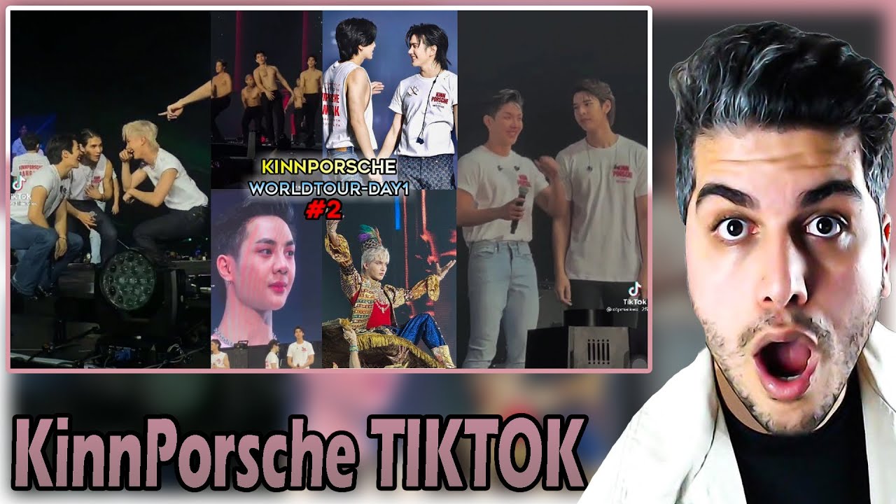 [ENG SUB] KinnPorsche World Tour-Day 1 #p2 [TikTok]  ||#KPWorldTourD1 REACTION | TEPKİ