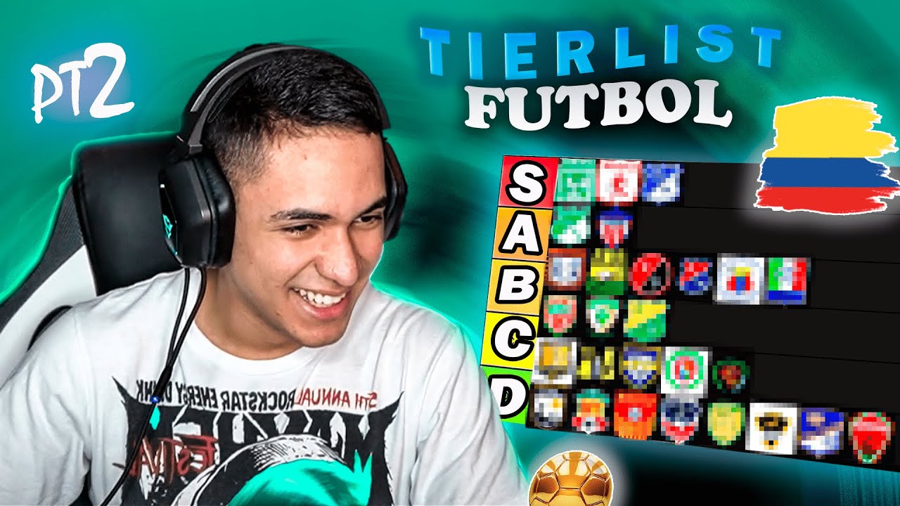 TIERLIST DE FUTBOL COLOMBIANO 😯 🏆 ⚽️ #2 | La Sapaaaaa