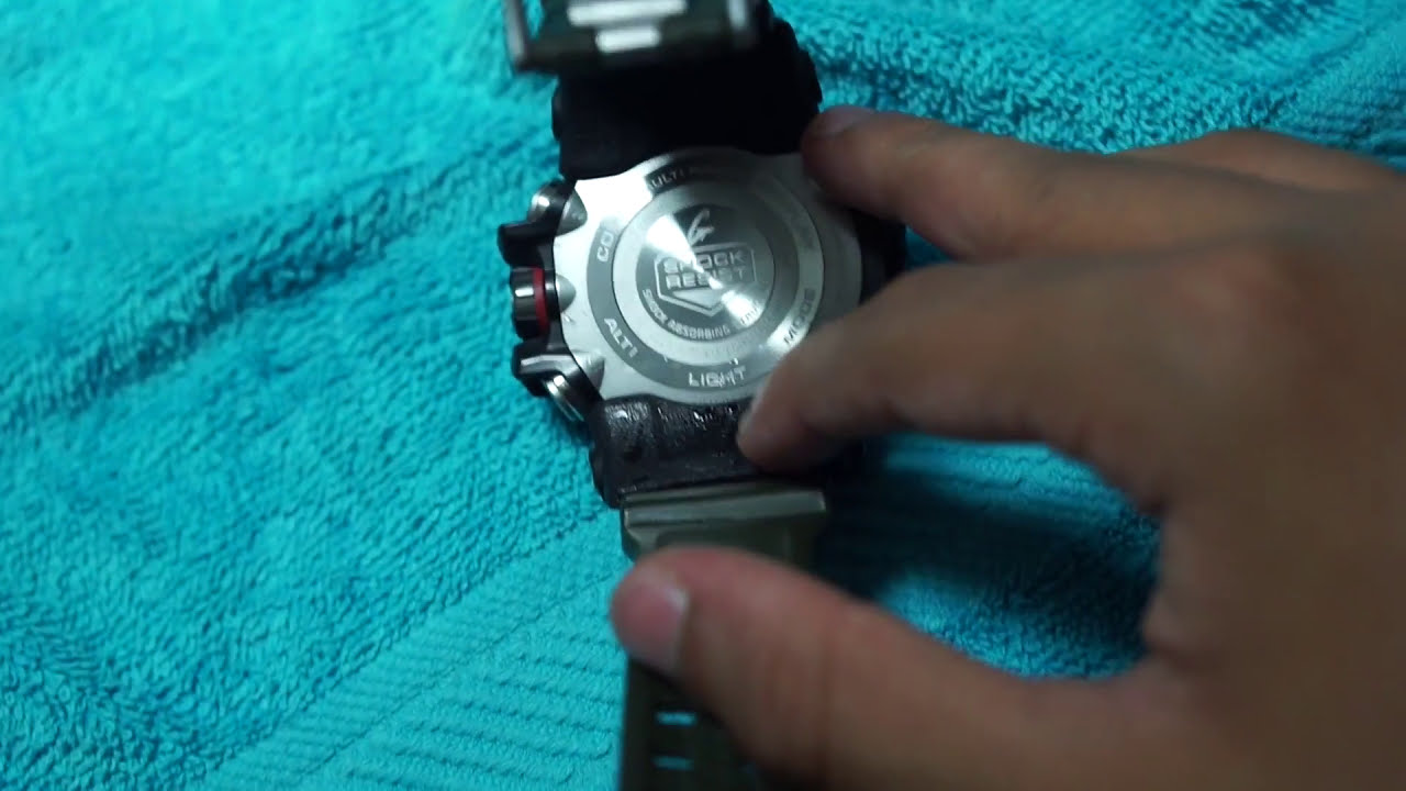 Как эффективно чистить G-SHOCK