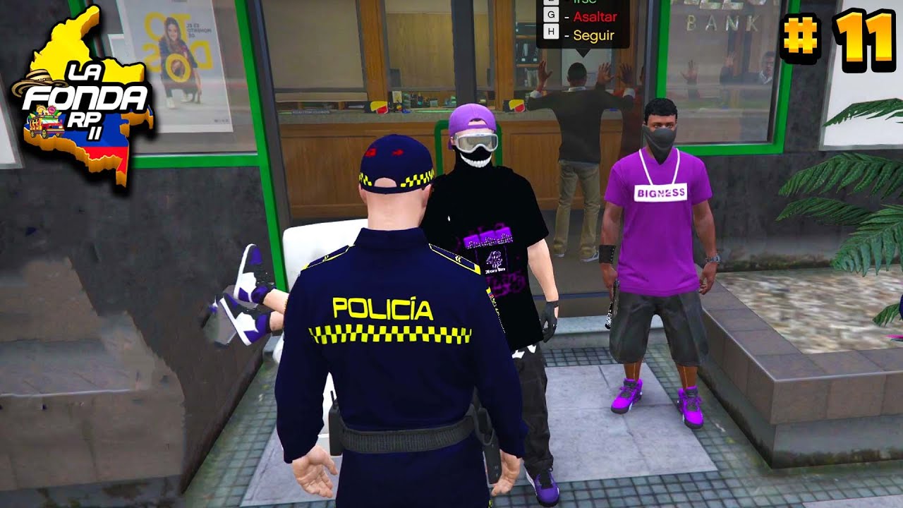 ¡OSCAR ENFRENTA SU PRIMERA MISIÓN COMO POLICIA! | GTA V ROLEPLAY #11