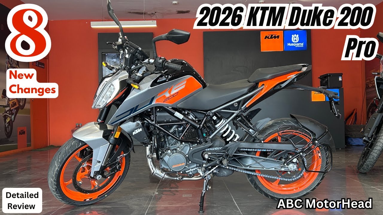 2026 KTM Duke 200 Pro - 8-New Big Changes | Most Detailed Review Mileage On Road Price Update Colors