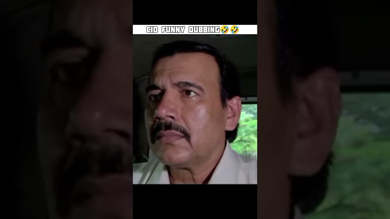 CID Funny Dubbing 🤣 #funny #cid #shorts