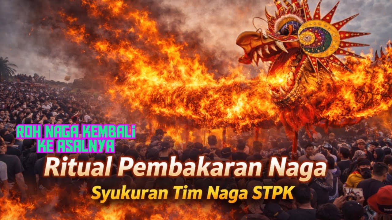 Ritual Pembakaran Naga | Syukuran Tim Naga STPK