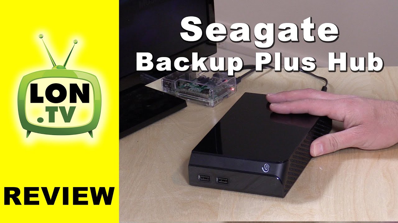 Seagate Backup Plus Hub Review - Hard Drive with Built in USB 3.0 Hub !