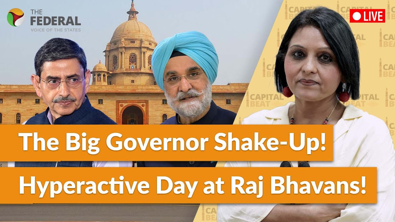 LIVE | Pre-poll Governor rejig: BJP’s big political signal? | Impact on Bengal, Tamil Nadu
