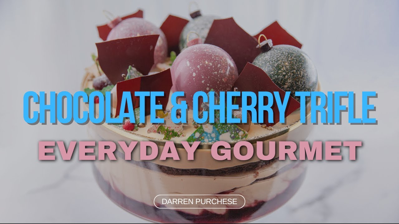 Chocolate & Cherry Trifle