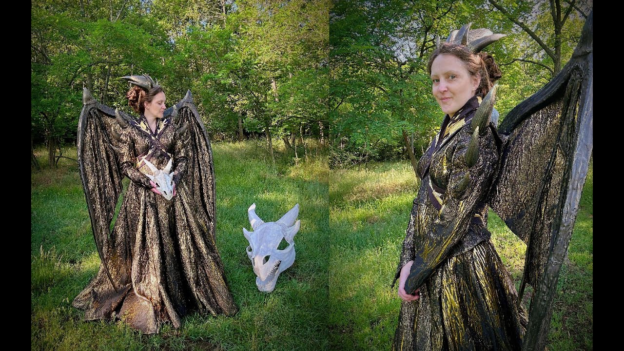 How I Made My Dragon Queen Skull & Horns
