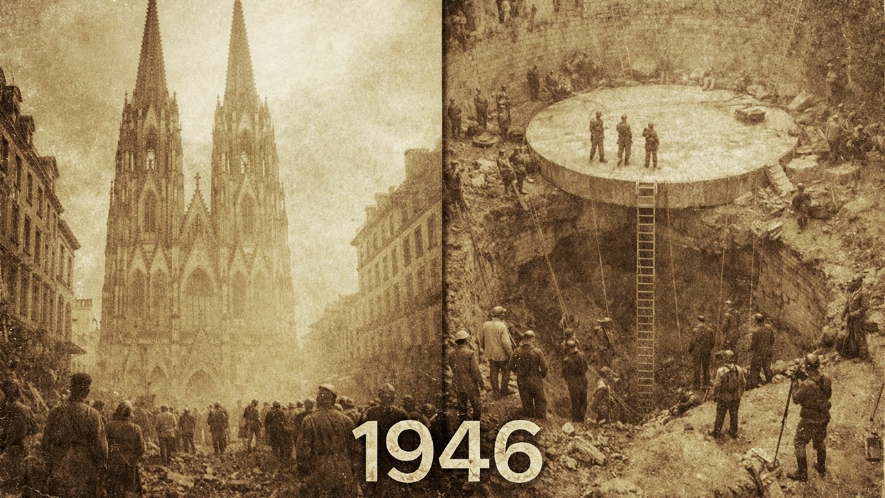 Operación desenterrar la Catedral de Colonia 1946 — el hallazgo que quisieron ocultar
