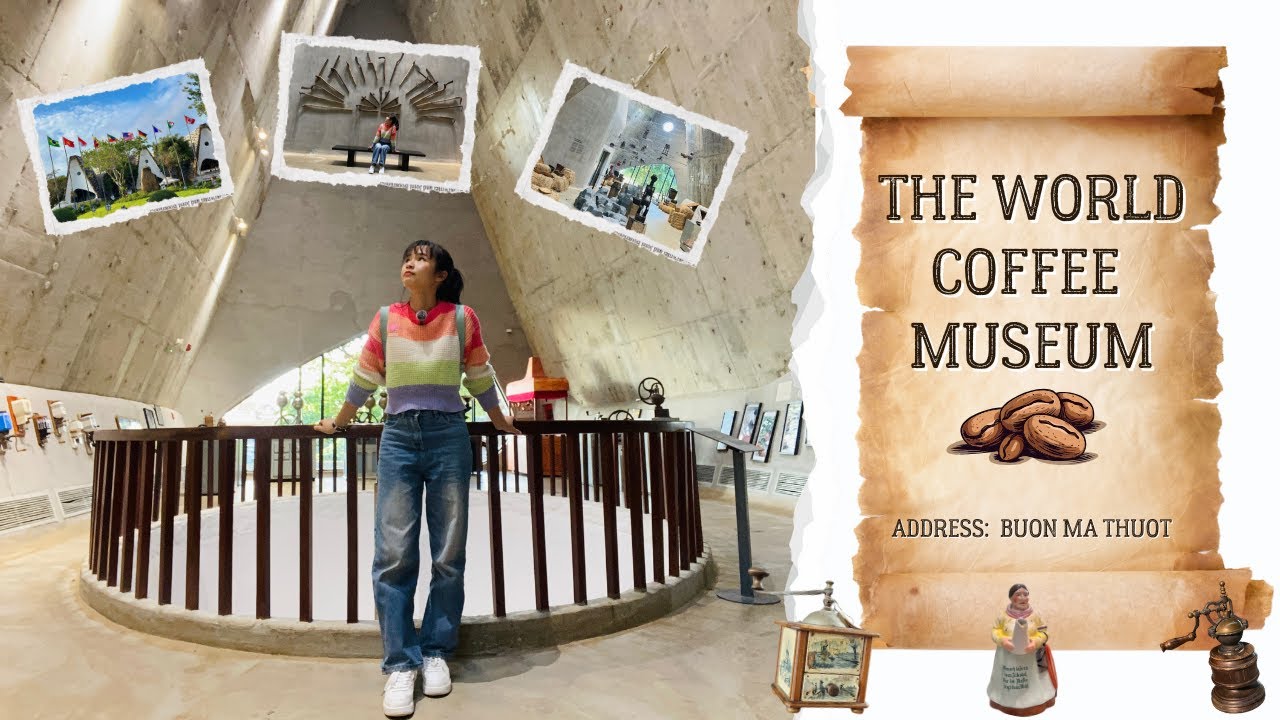 VIETNAM'S LARGEST COFFEE MUSEUM @HereandThereVietnam