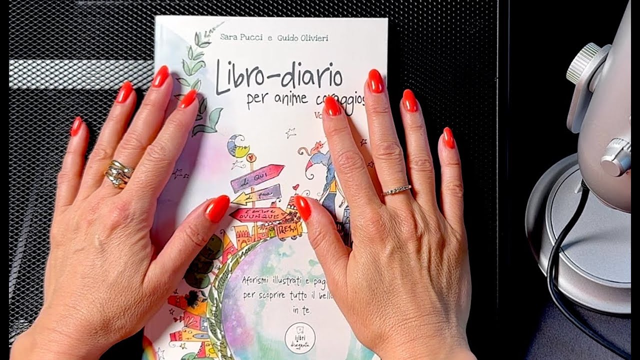 ASMR semplice Libro Diario per Anime Coraggiose