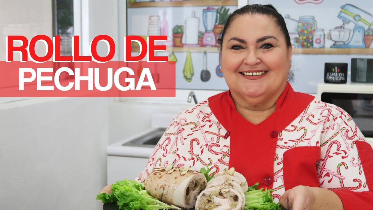 ROLLO DE PECHUGA EN SALSA DE ARÁNDANOS | La Tía Zazil