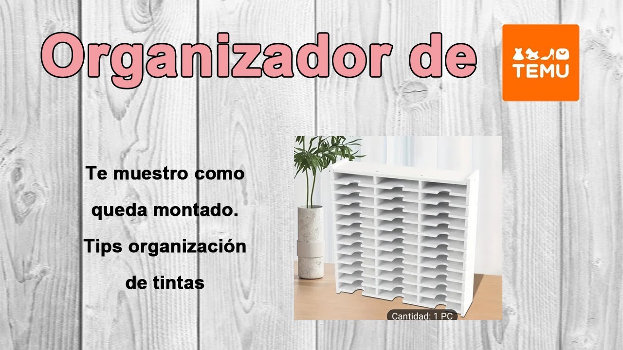 Organizador de tintas. Productos Temu. Organización Temu. Organizador de tintas distress.
