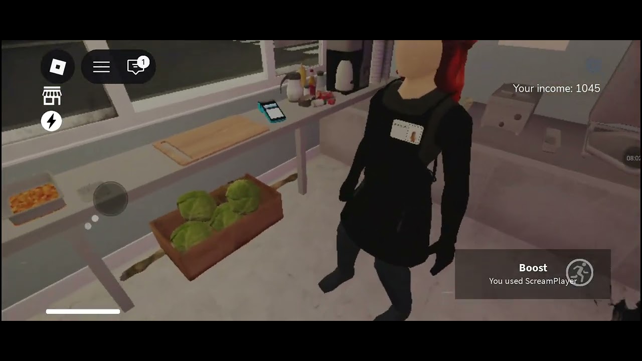 Ja i moja rodzaka igramo scary shawarma kiosk u Robloxu.