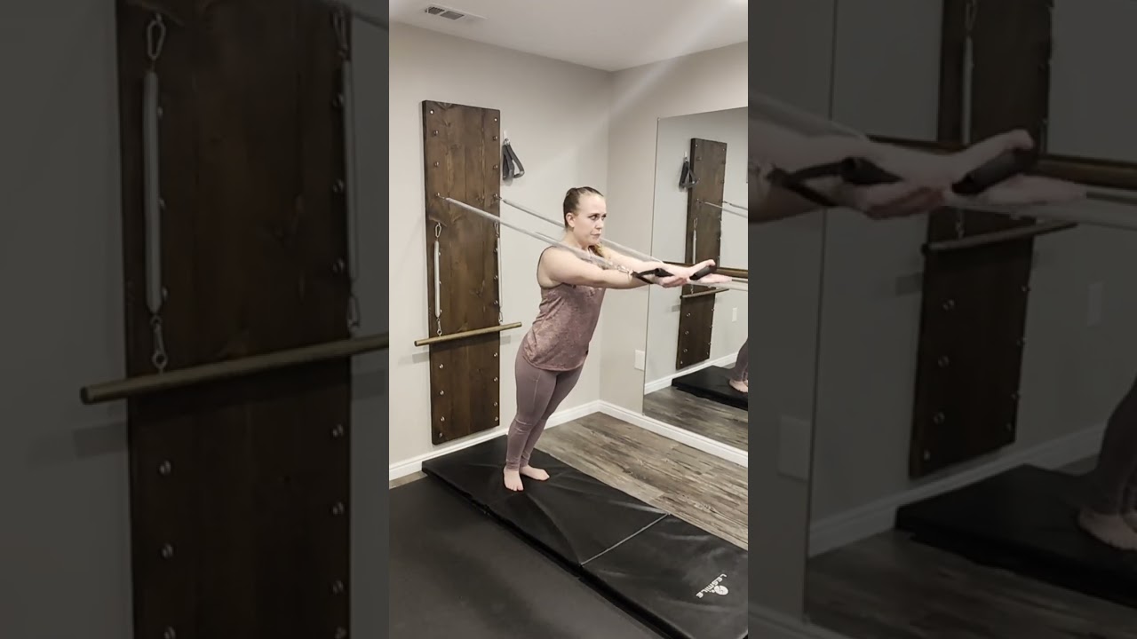 Workouts that make you feel good! Standing Arm Work on the Pilates Springboard  