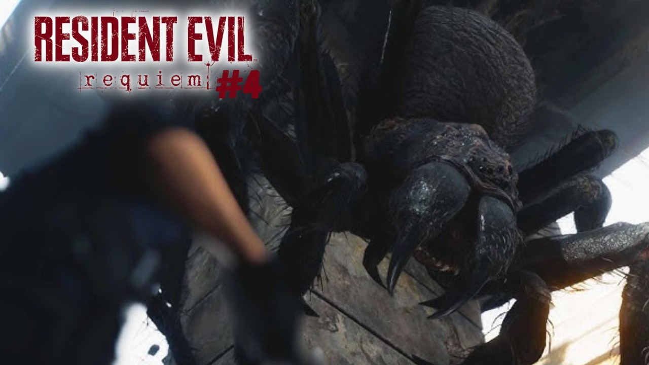 Araña gigante!? Saleeee de aca Ep 4│Resident Evil Requiem