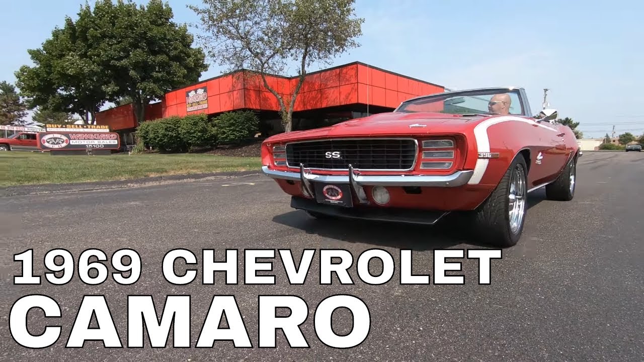 1969 Chevrolet Camaro Convertible For Sale