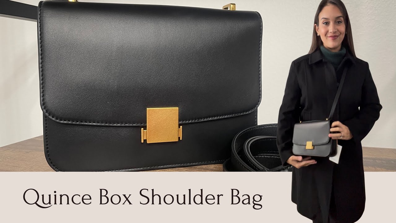 Сумка-коробочка из итальянской кожи Quince — я приятно удивлена! Обзор, что в неё помещается, фот...