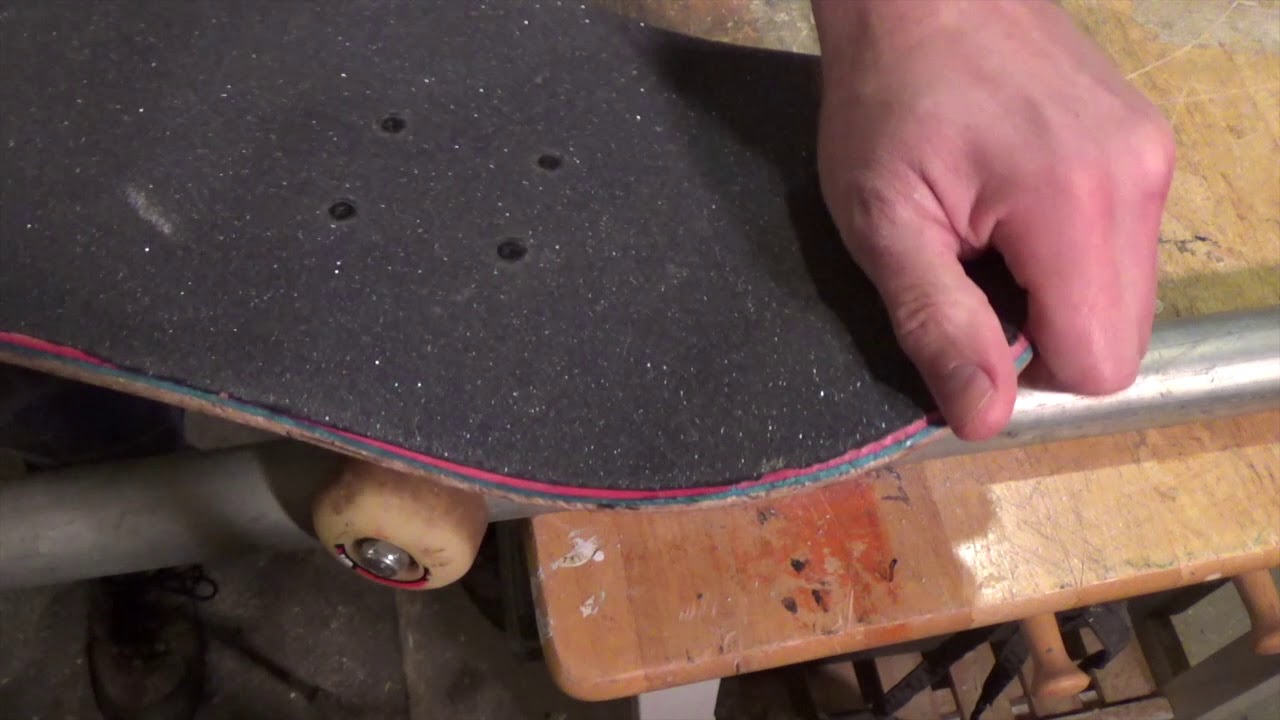 Conduit as Mini Ramp Coping (Indoor Skateboard)