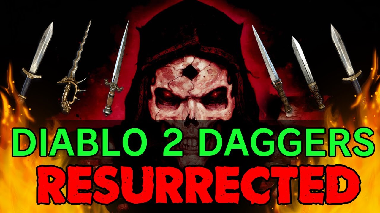 What If Diablo 2's UNIQUE Daggers Were Actually Good?