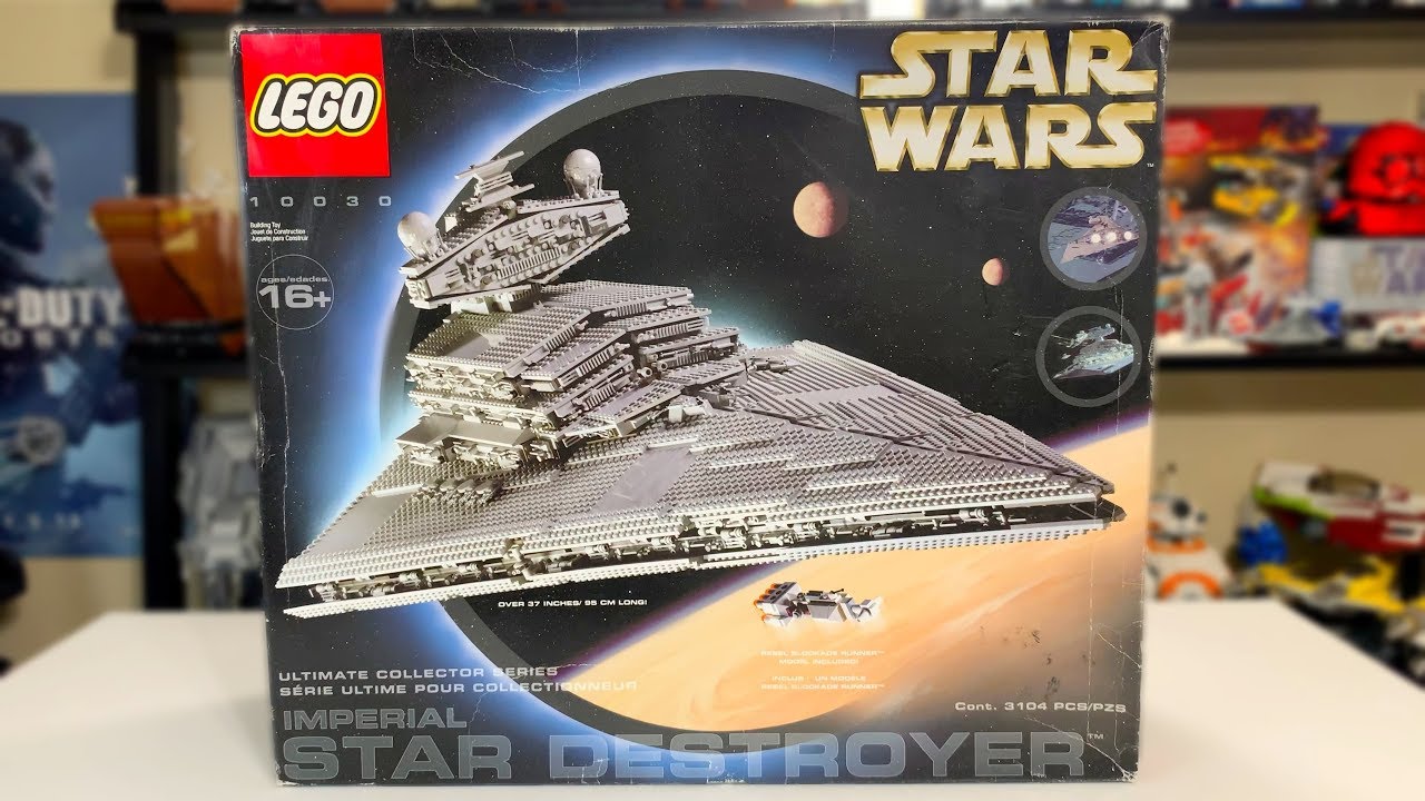 LEGO Star Wars 10030 UCS IMPERIAL STAR DESTROYER Review! (2002)