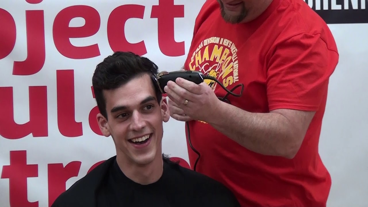 Men's Basketball Beard and Head Shaving Video