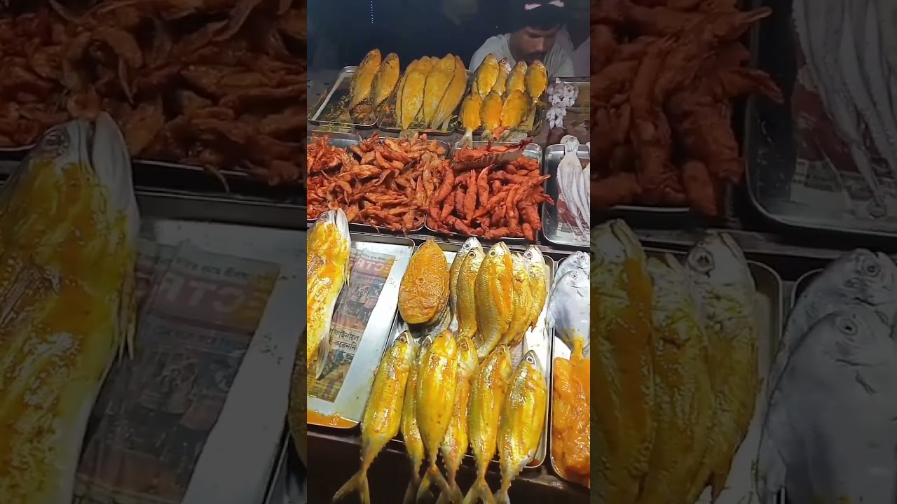 Amazing Fish Fry at Digha Sea Beach | Indian Street food | Short |Youtubeshorts