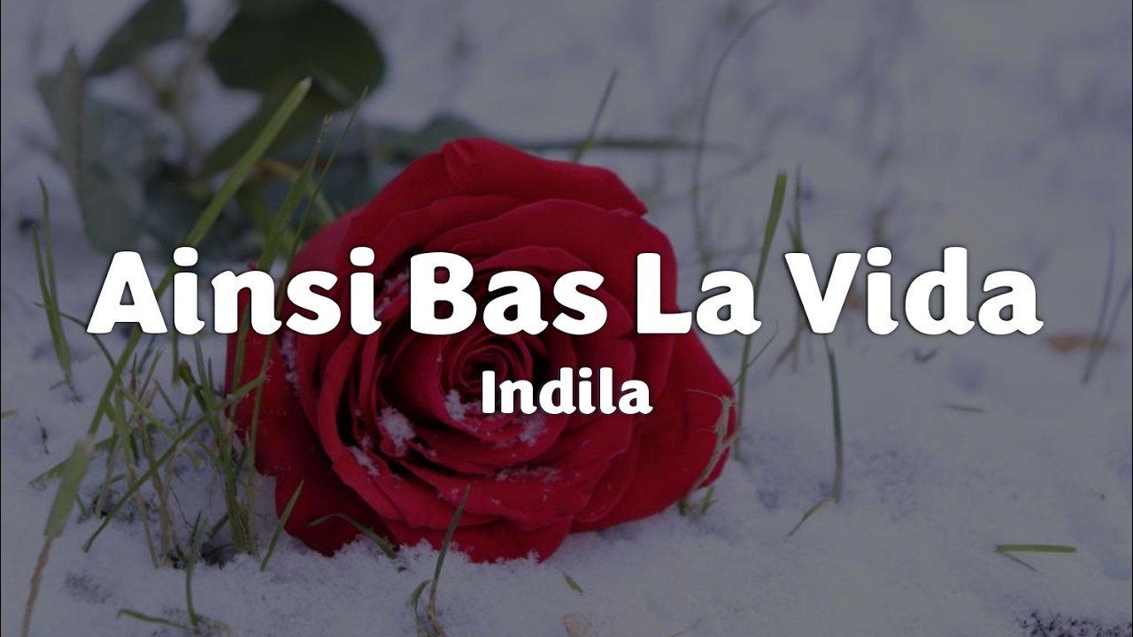 사랑하는 사람과 주변 사람들의 반대 | Indila - Ainsi Bas La Vida (가사/한글 번역)