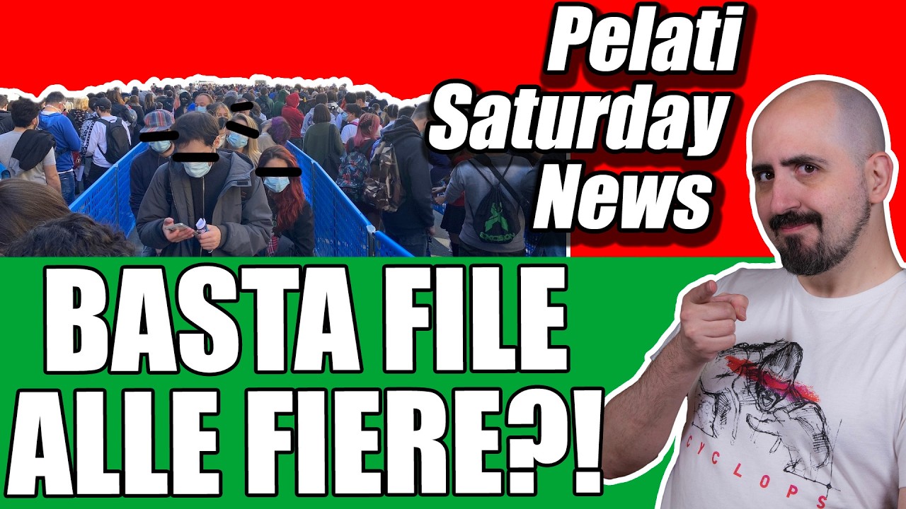 BASTA FILE alle FIERE in Pelati Saturday News