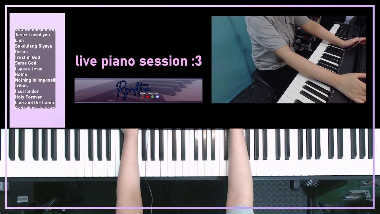 LIVE PIANO SESSION | RYNDITION